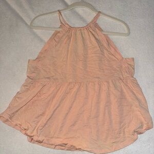 Peach Halter Blouse